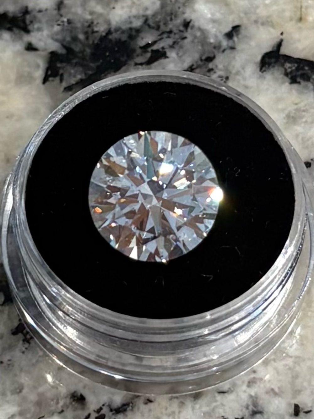 5.55 IGI Certified Round Brilliant Diamond- Stunning!